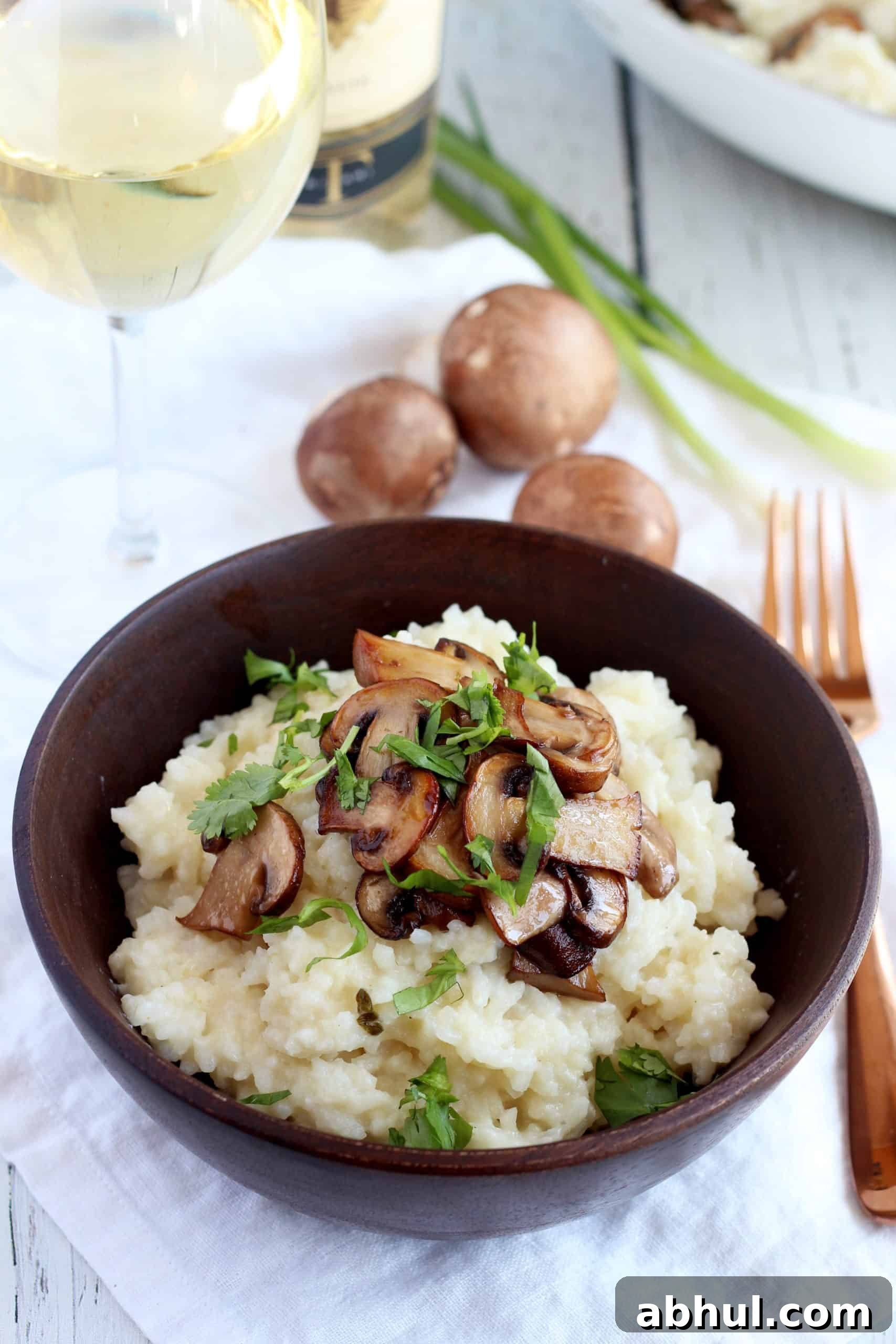 mushroom rice