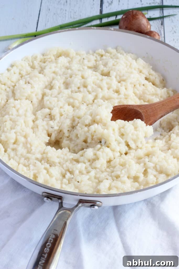 creamy risotto