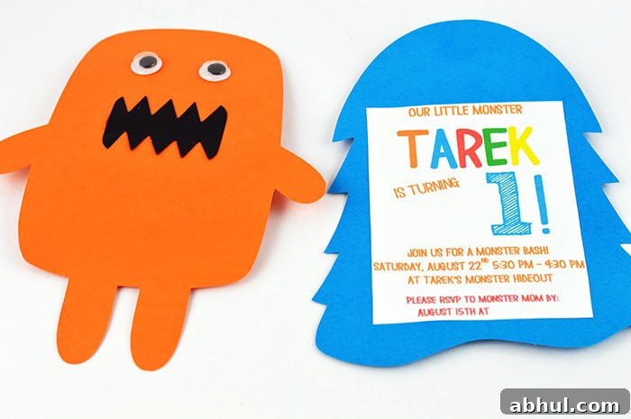 monster party invitations inprocess6