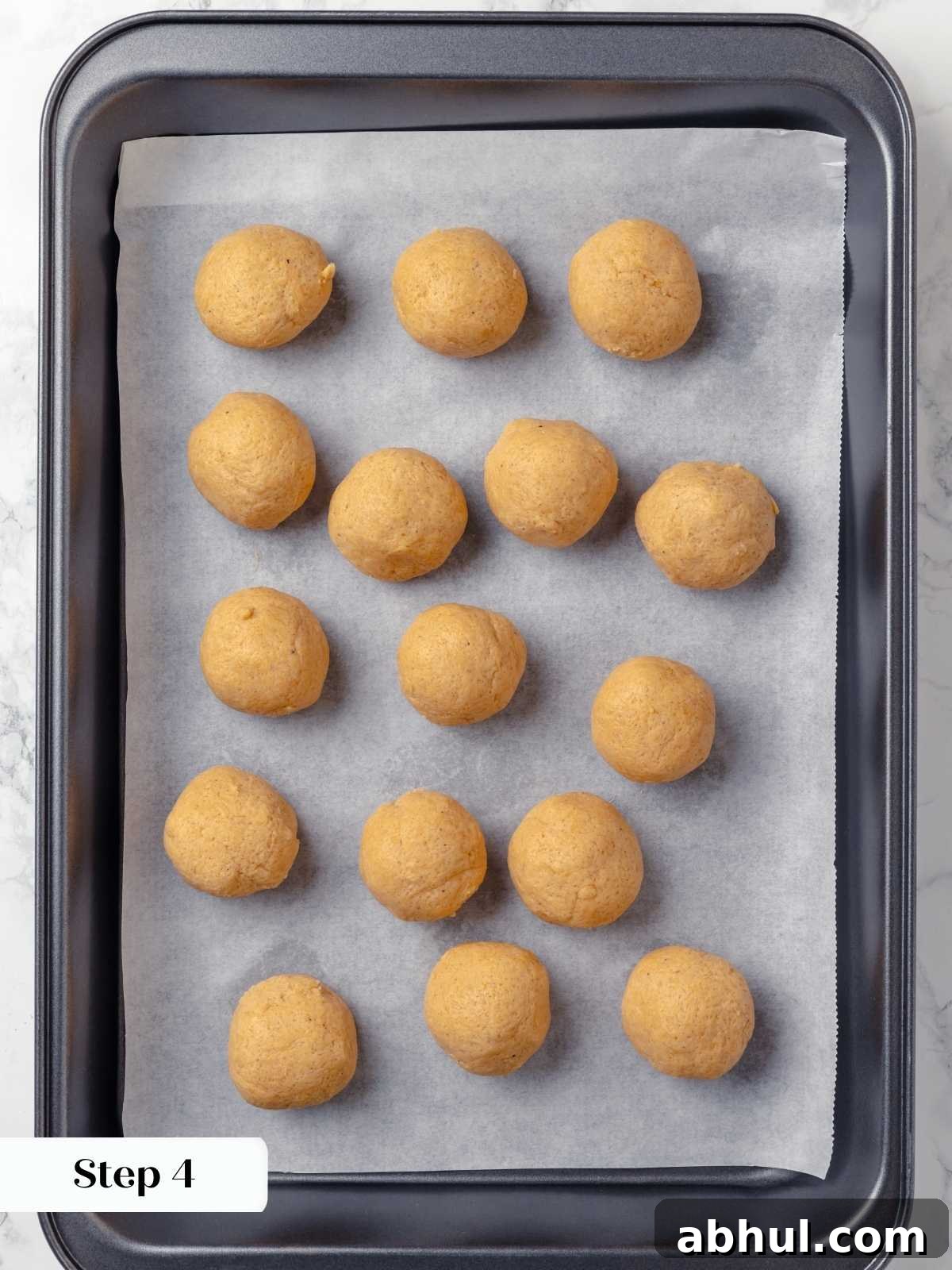 Close up of cookie dough texture