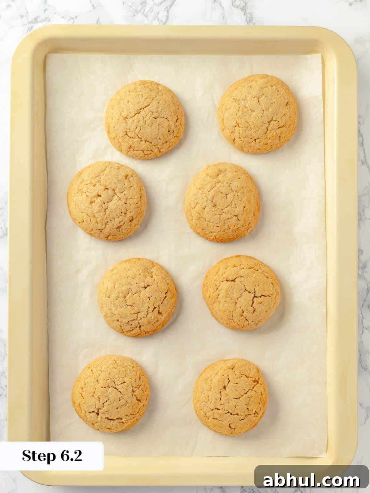 Stack of chai sugar cookies tied with ribbon