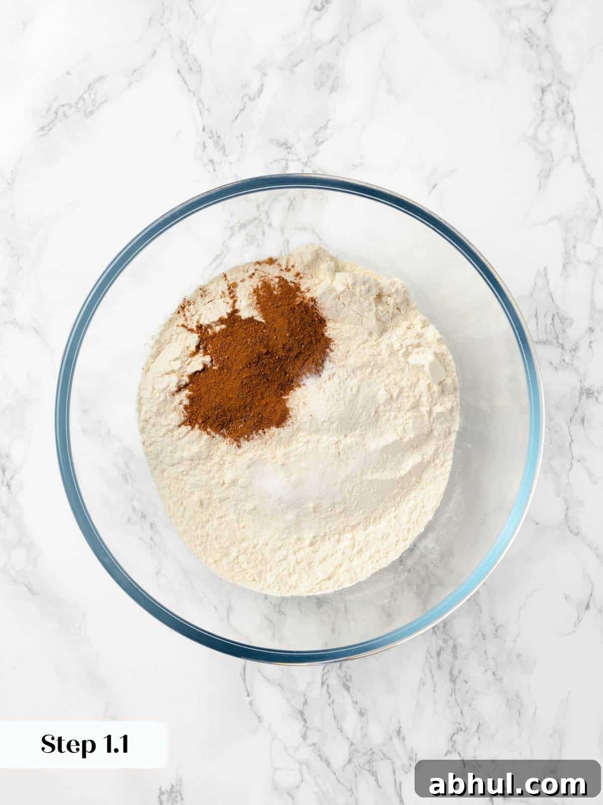 Scooping cookie dough