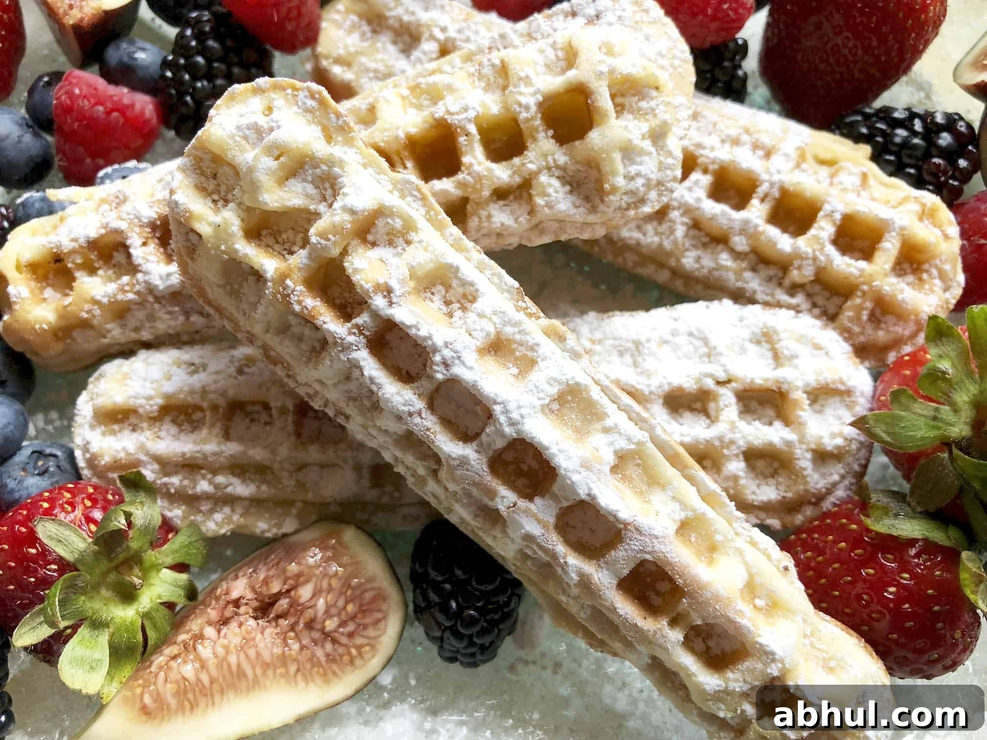 rich & crispy waffle sticks