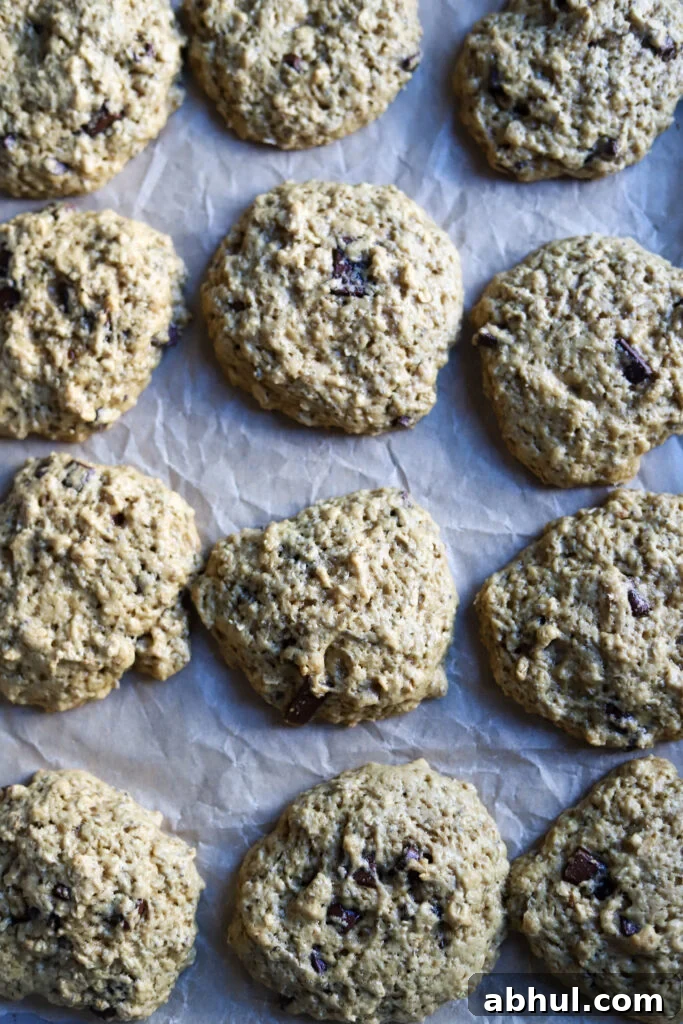 Tahini Chocolate Chip Cookies