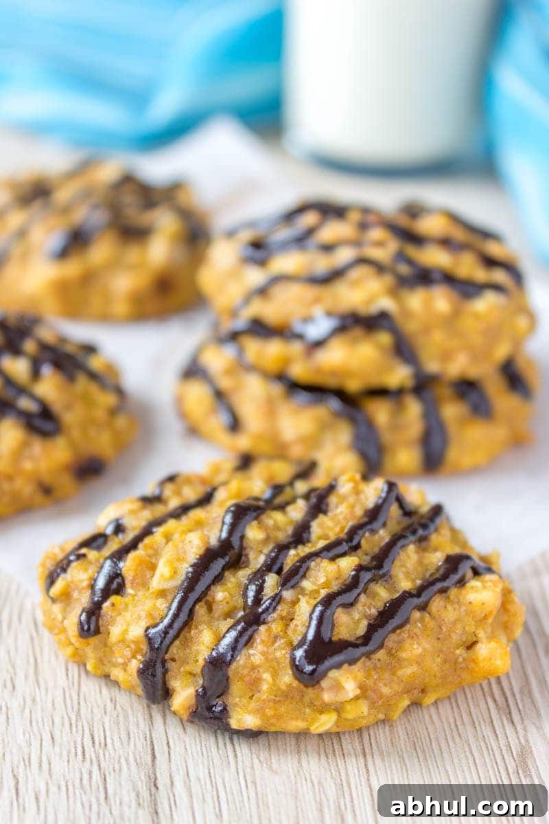 Pumpkin Oatmeal Cookies