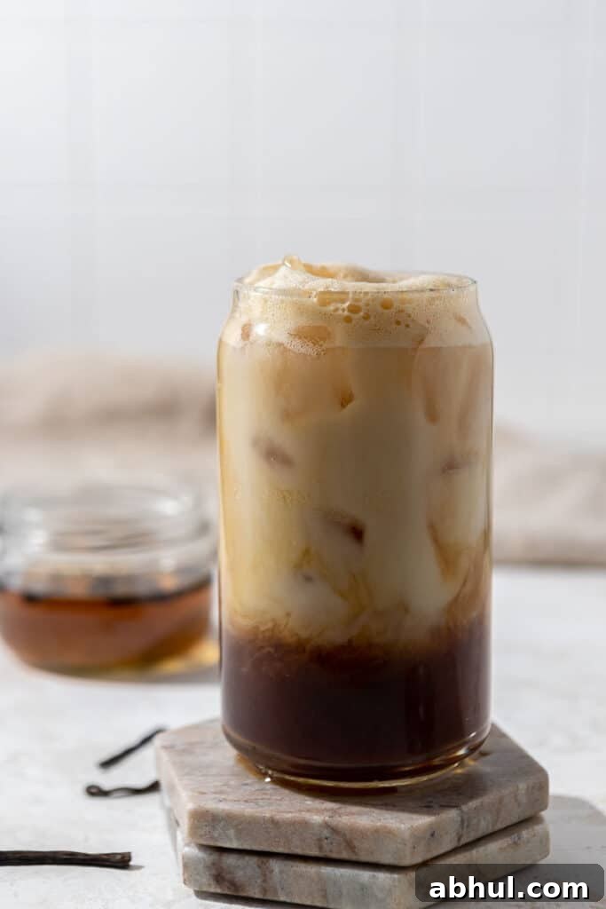 Toasted vanilla shaken espresso