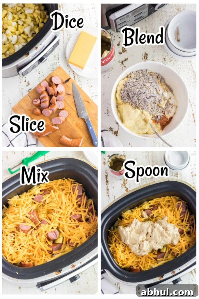 Steps showing how to make this recipe.