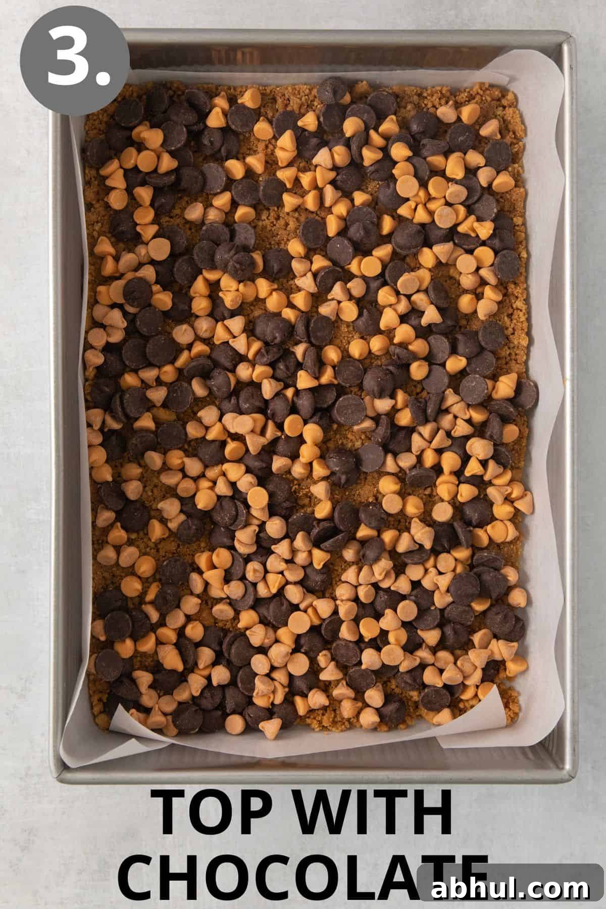Gluten-Free Seven-Layer Bars Recipe — Chewy Chocolate Coconut Bars 6 Baked 7-layer bars topped with chocolate chips