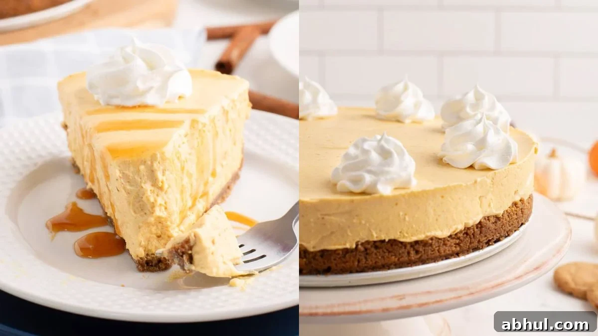 No-Bake Desserts That Satisfy Your Sweet Tooth Quickly 8 No-bake pumpkin cheesecake with gingersnap crust