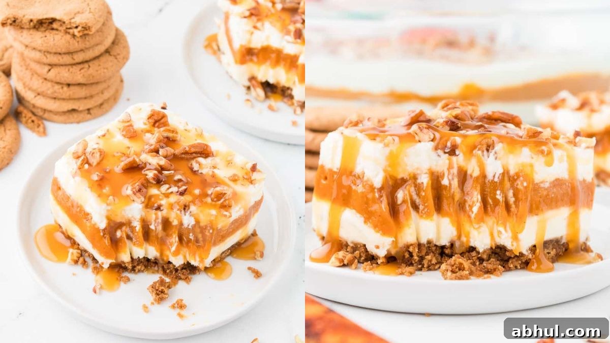 No-Bake Desserts That Satisfy Your Sweet Tooth Quickly 9 Layered pumpkin delight dessert