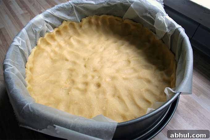 Tart Crust in Springform Pan