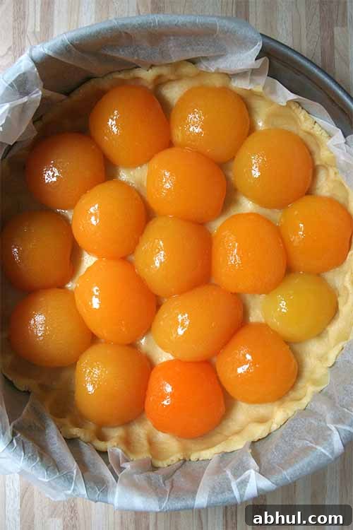 Arranging Apricots