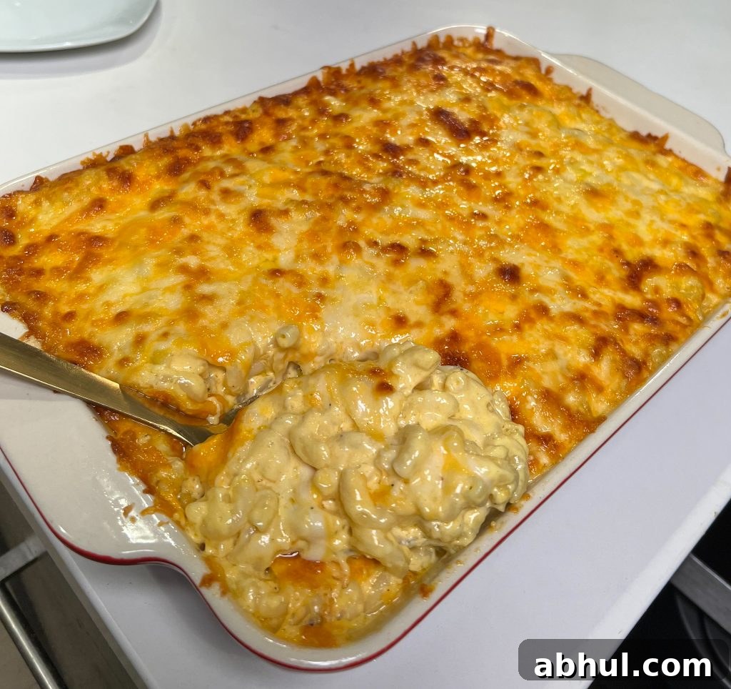 Mac & cheese spoonful