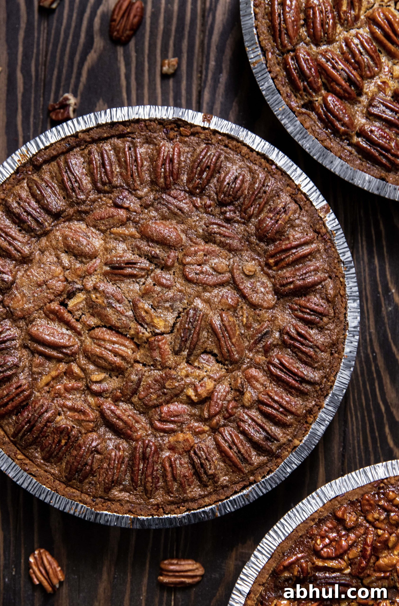 maple cinnamon brown sugar pecan pie without corn syrup
