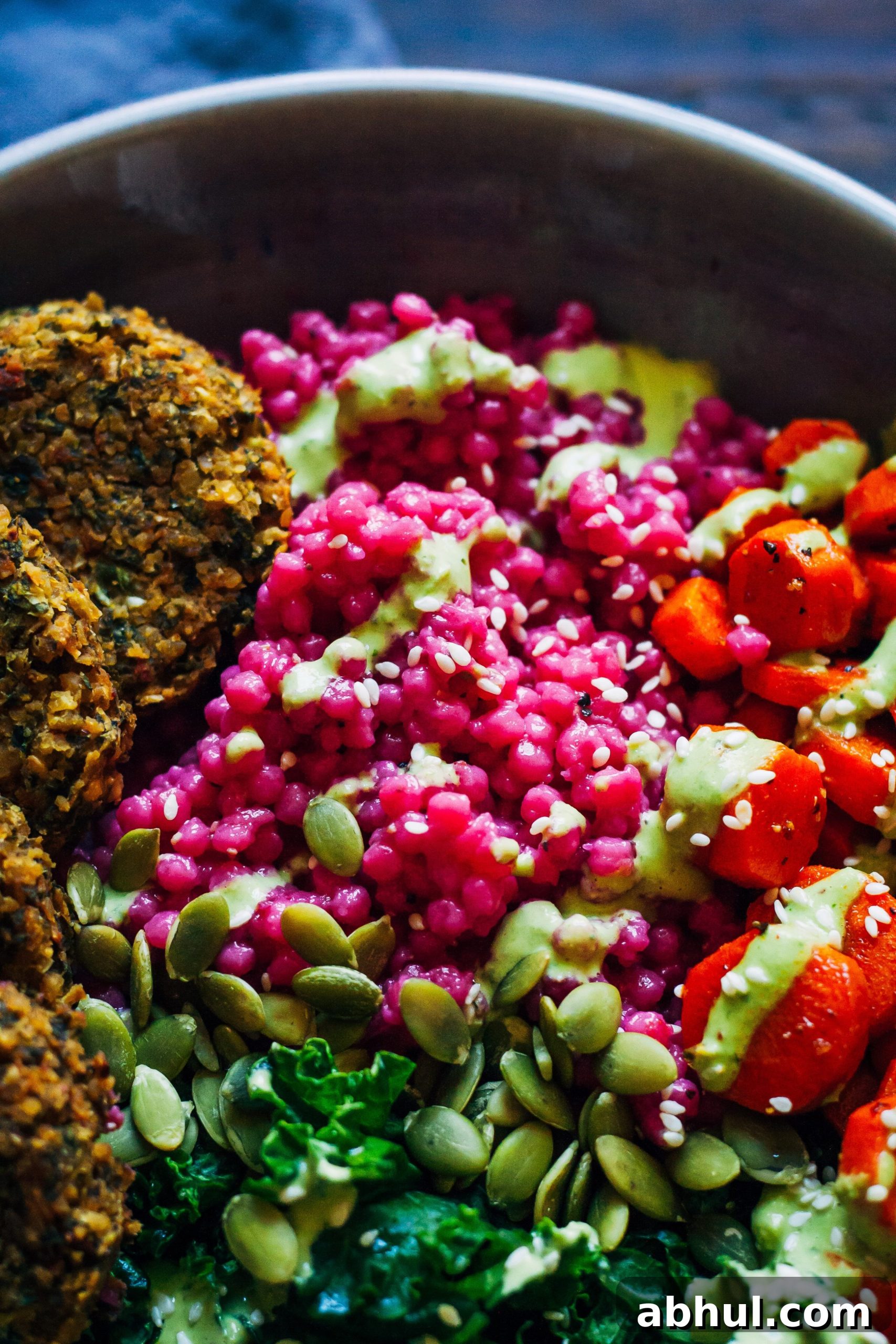 Winter Buddha Bowl | Well and Full | #vegan #recipe