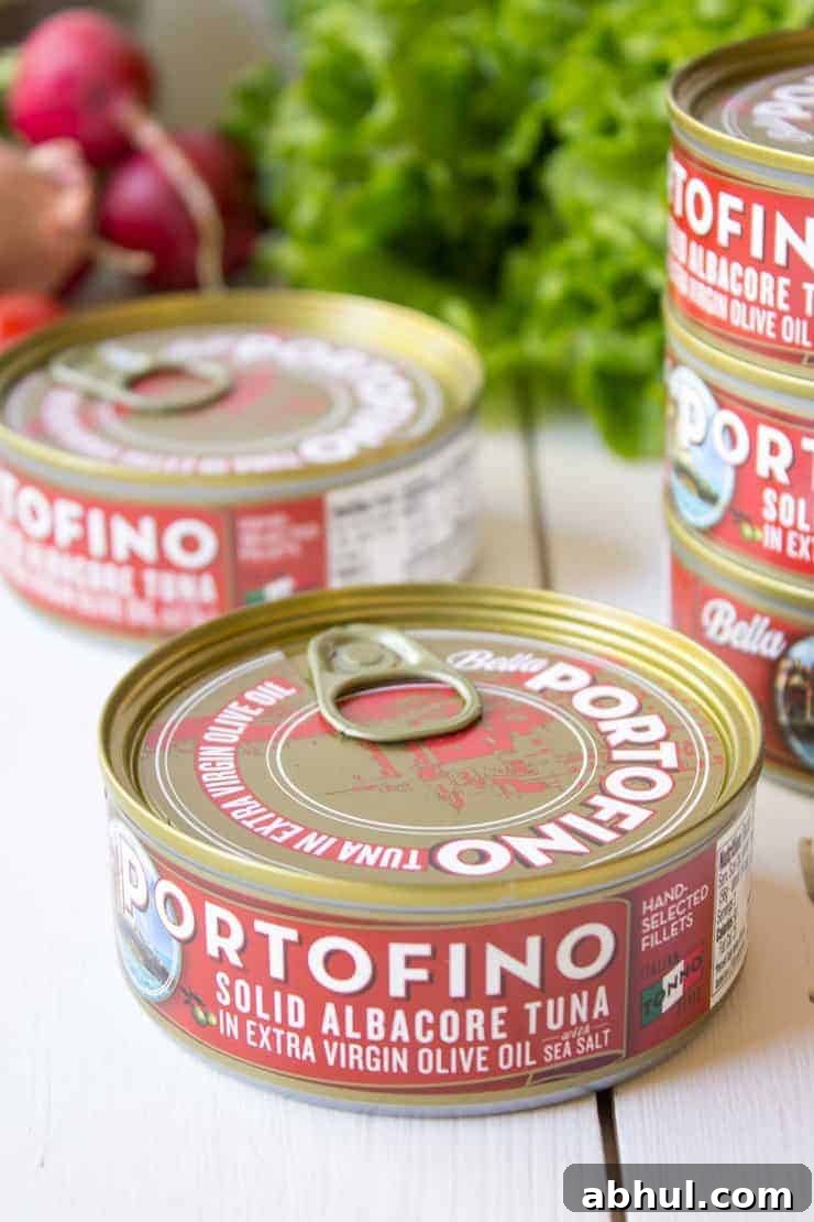 Cans of Tuna.