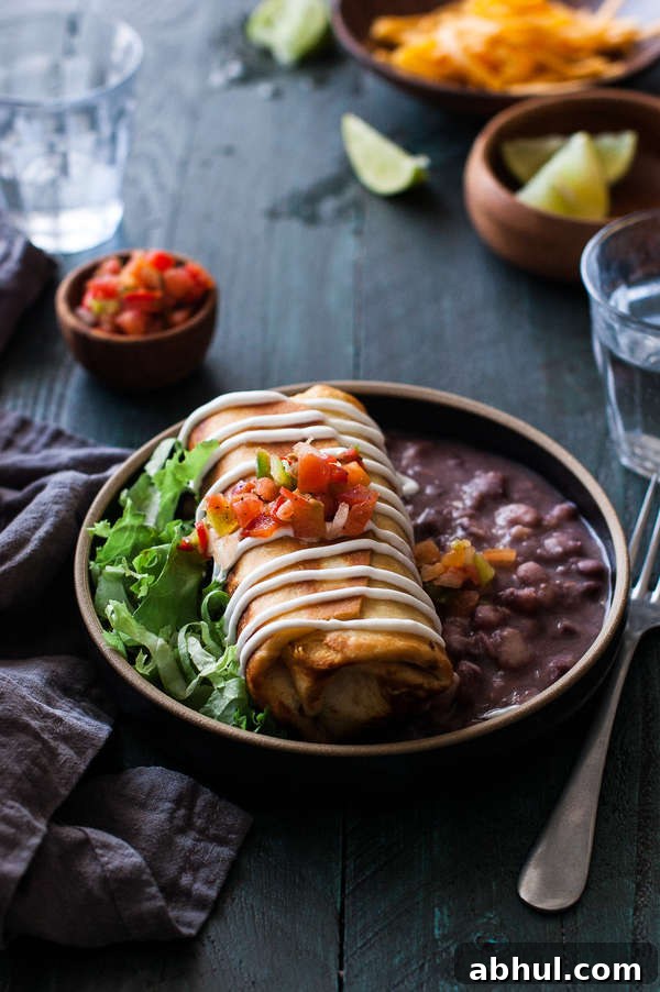 Shredded Beef Chimichanga Recipe