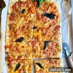 garlic confit whole wehat pizza