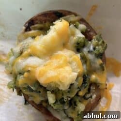 Baked stuffed potato