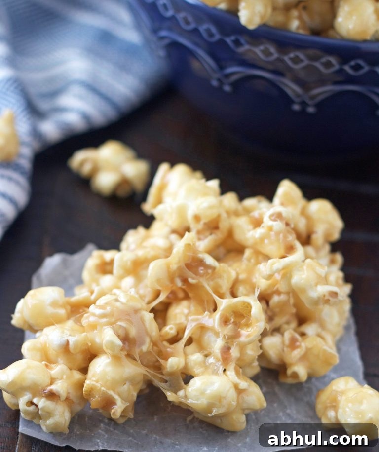 Caramel popcorn