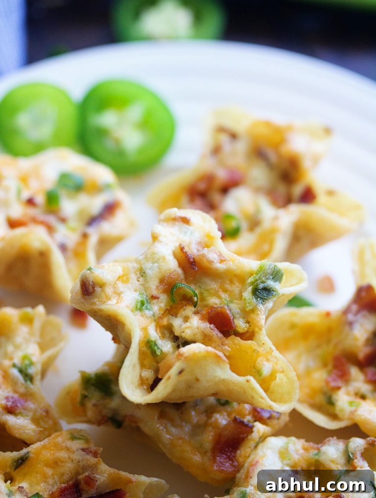 Plate of jalapeno popper bites