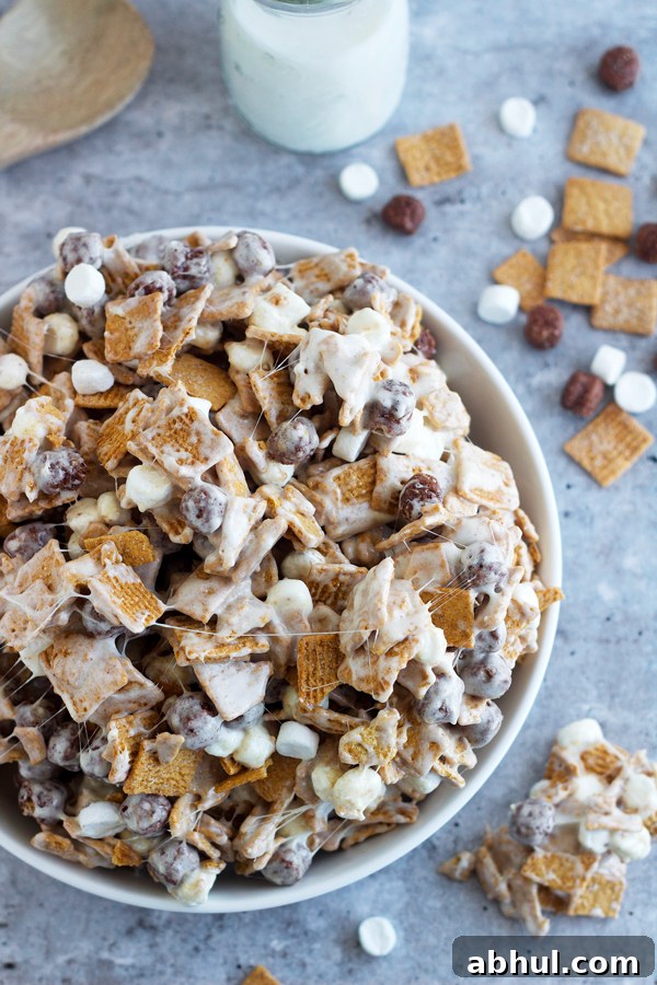 Gooey s'mores mix