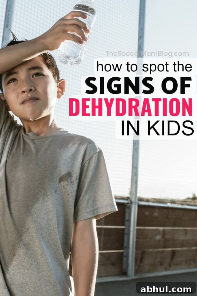 How to identify signs of dehydration in kids as well as what to do if your child is dehydrated and when to seek medical treatment.