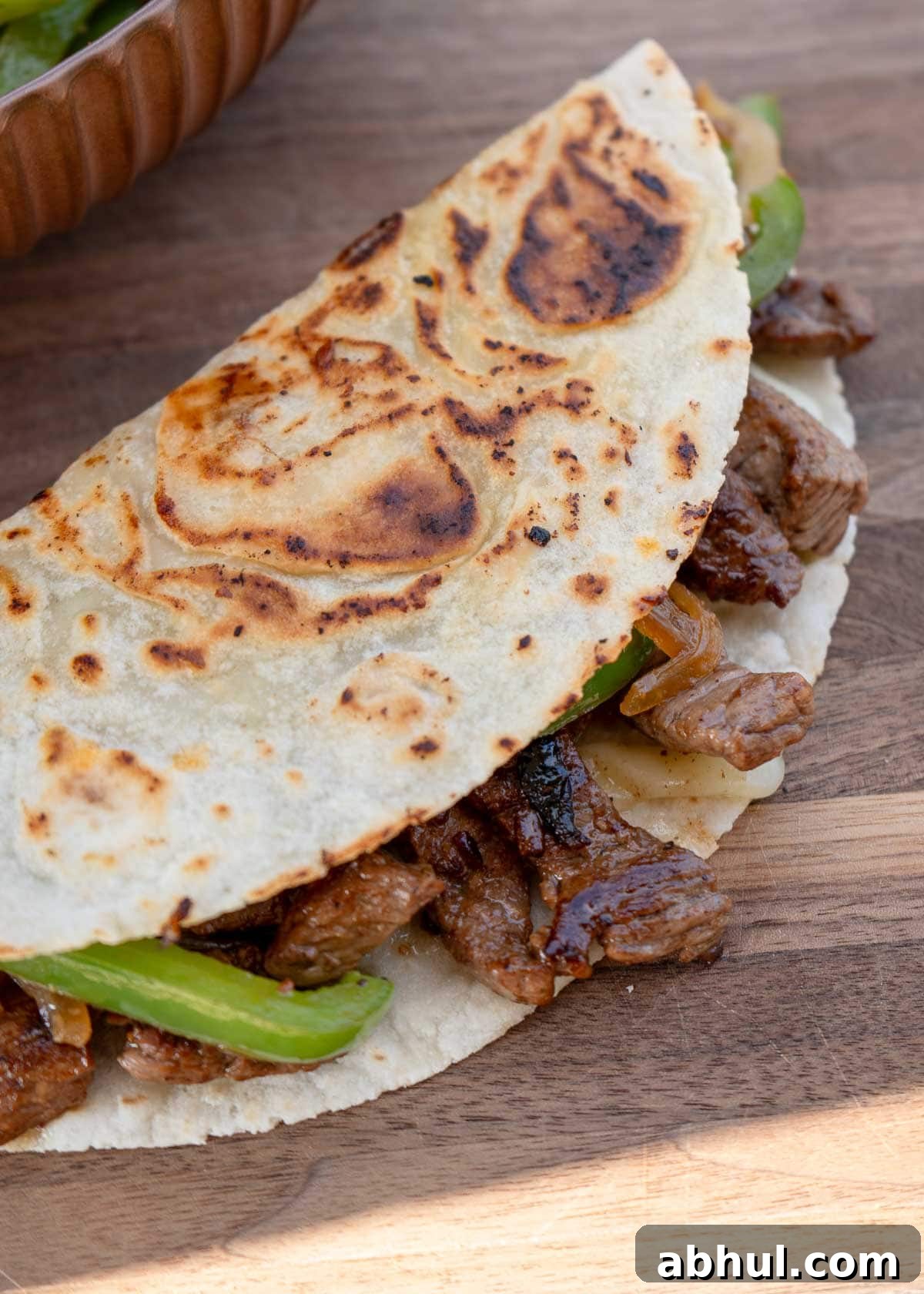 Philly Cheesesteak Wrap Recipe: Quick Steak & Cheese Wraps 8 easy philly cheesesteak quesadilla made with sirloin, peppers, and onions
