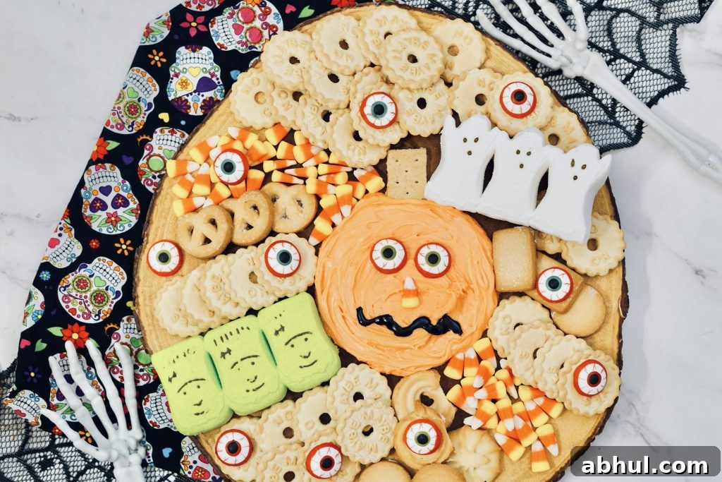 Close-up of pumpkin frosting details