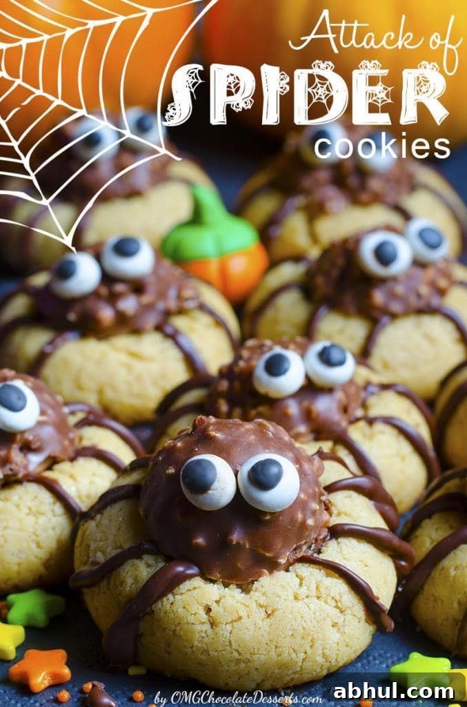Amazingly delicious Spider Cookies