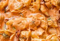 Creamy Tortellini with Sun-Dried Tomatoes