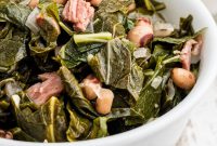 Classic Southern Black-Eyed Peas with Collard Greens