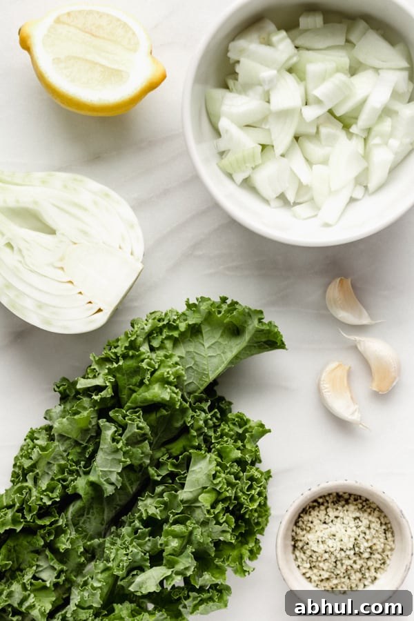 ingredients for detox soup
