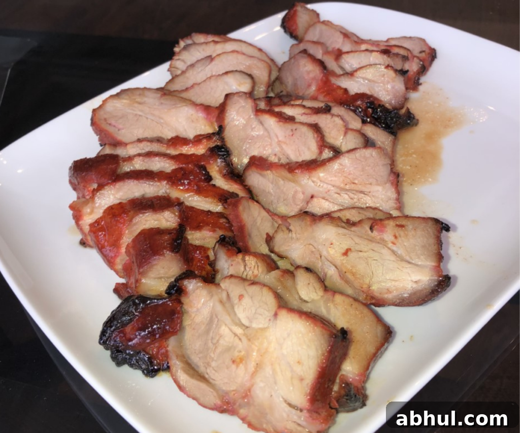 Homemade Chinese BBQ pork