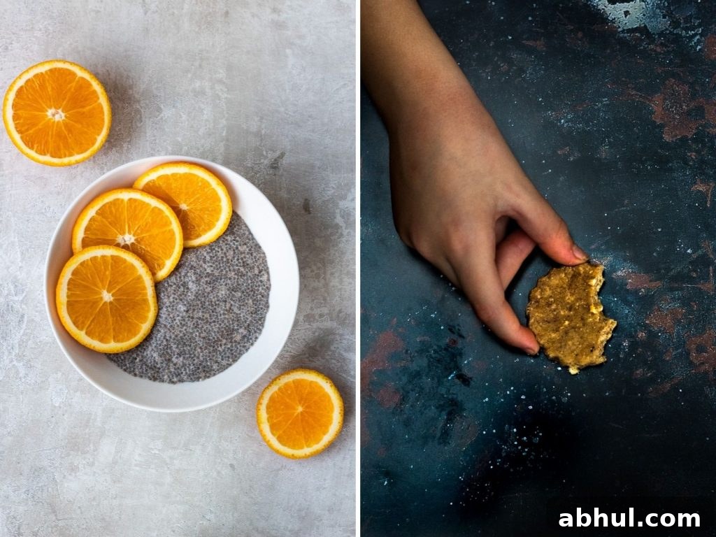 Two pictures taken on the Foodie Bag backdrops