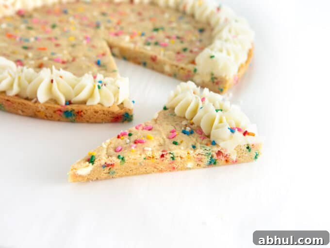 White chocolate chips and sprinkles