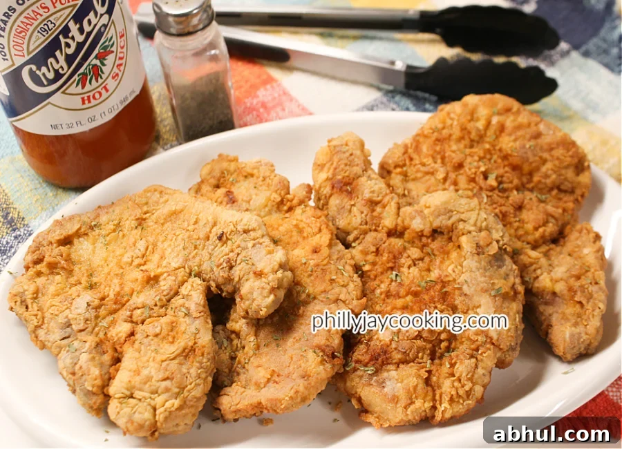 Crispy Fried Pork Chops Recipe
