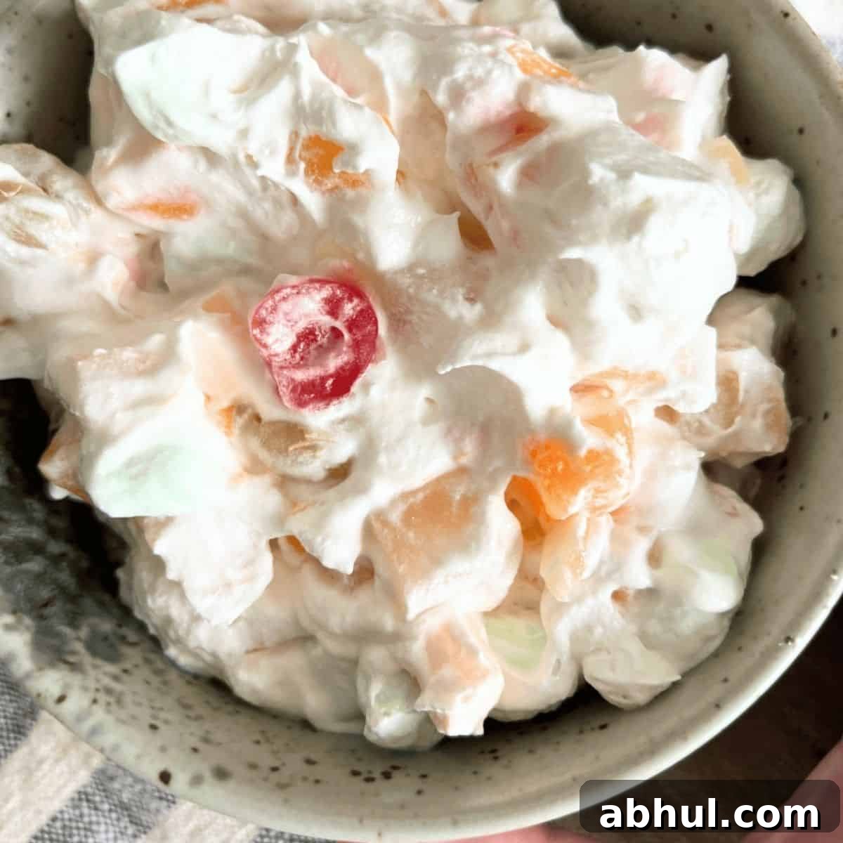 Fruit Cocktail Salad.