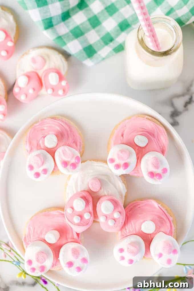 Bunny Butt Cookies