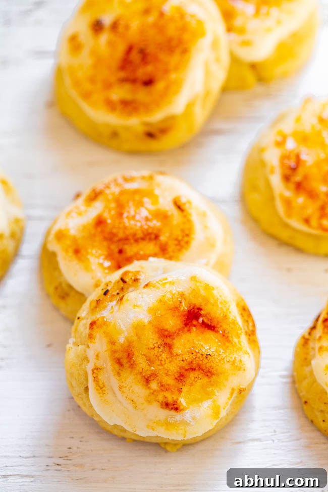 Crème Brûlée Cookies