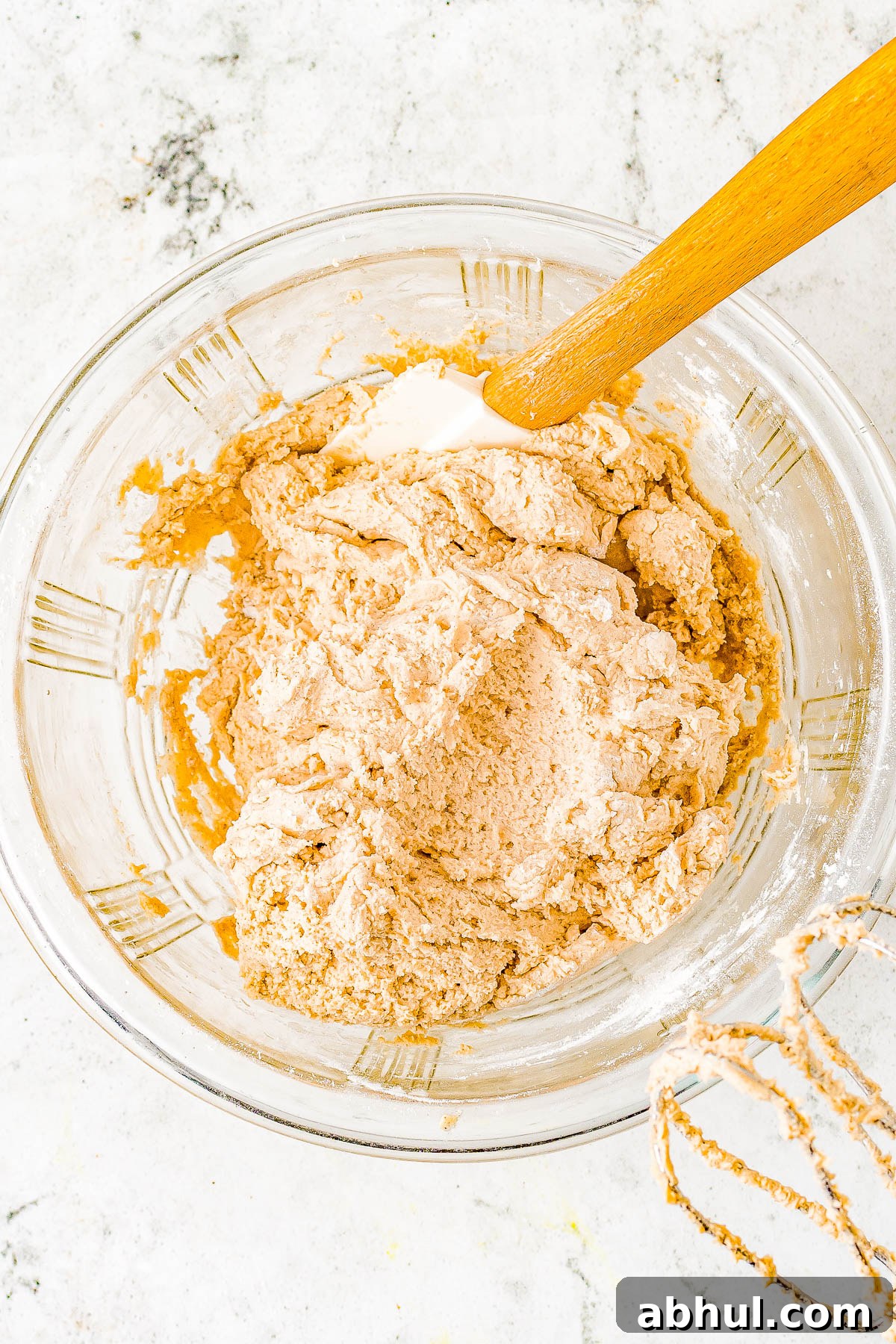 Shaping cookies before chilling